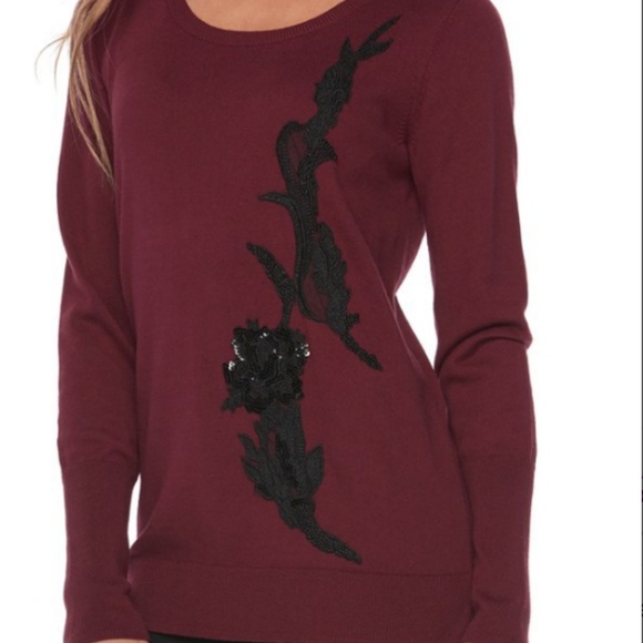 Apt. 9 Sweaters - apt.9 burgandy sweater size XL